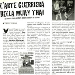 Andre Zeitoun arte guerriera della muay thai