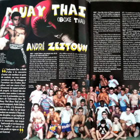 magazine muay thai André Zeitoun