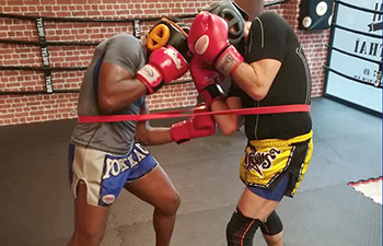 boxe thai sparring